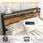 Metal Platform Bed Frame  with 8 Storage Drawers, LED Light Headboard & USB Charging Station, Heavy Duty Steel Slat Support,  No Box Spring Needed Bedroom Bed Frame-953512186