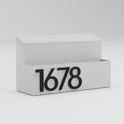 Garden Steel Wall-Mounted Mailbox
