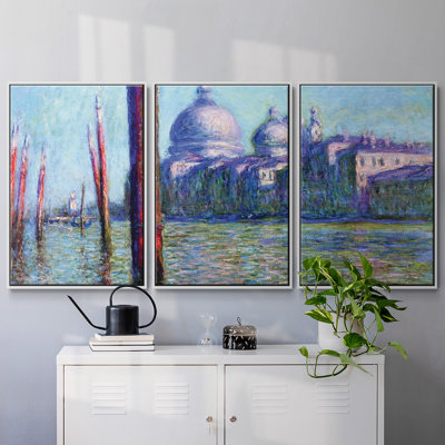 The Grand Canal in Venice, 1908  03 - Multi Piece Framed Canvas