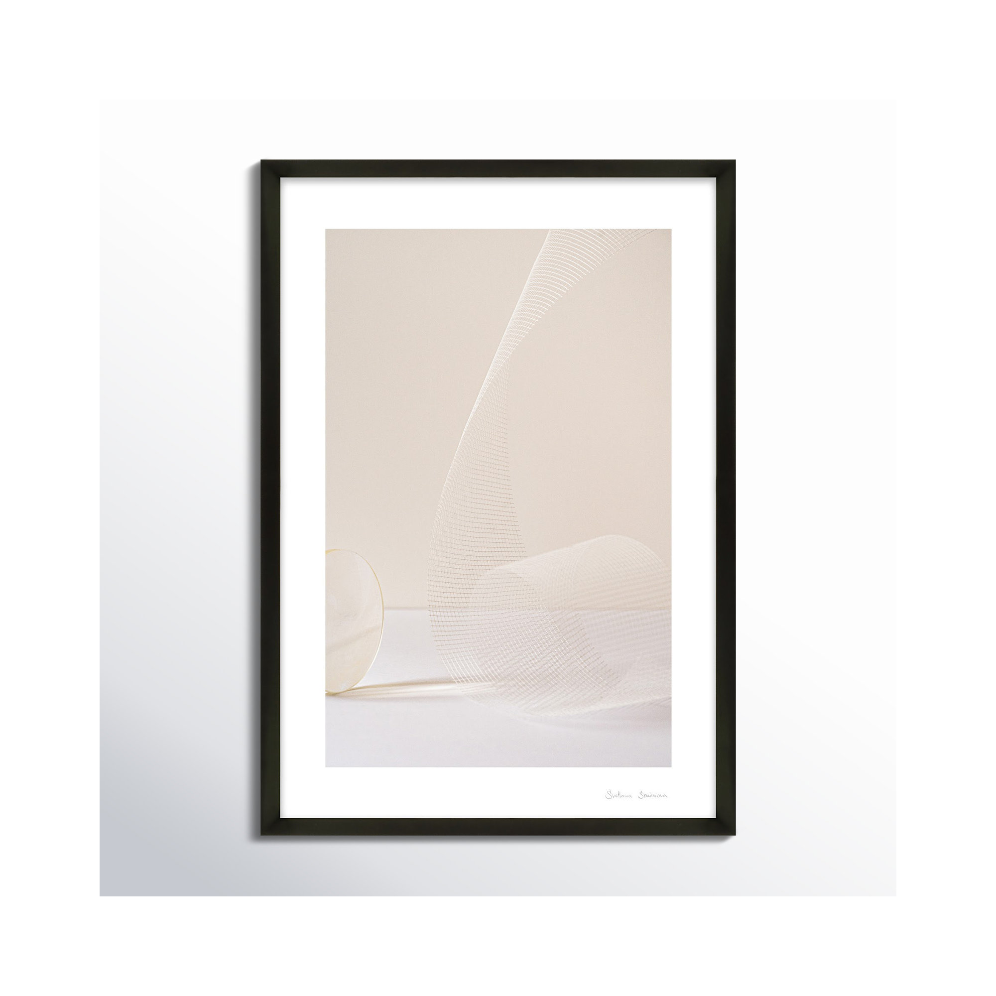 Balance 1 by Svetlana Smirnova, Black, 30" H x 21" W x 1.25" D