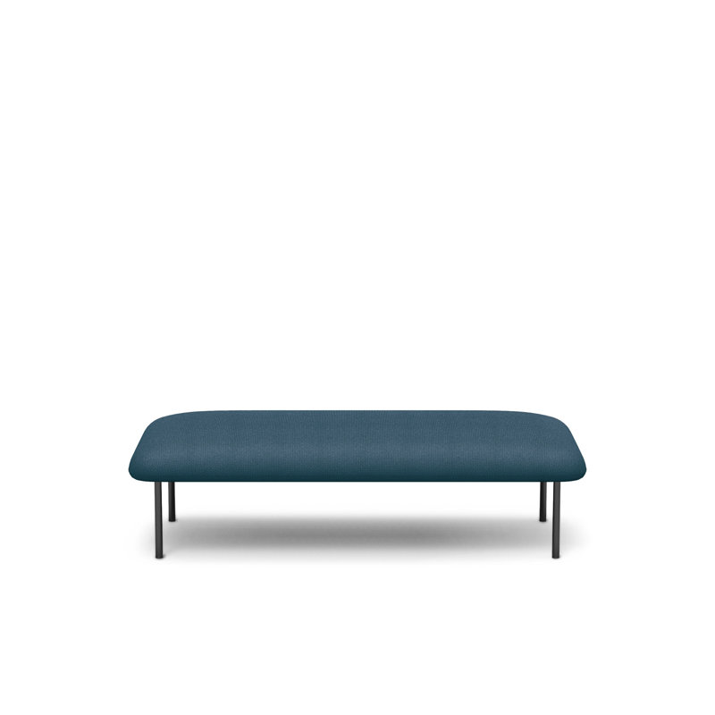 QT Lounge Bench, Dark Blue