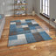 Brooklyn area rug Machine Woven Rectangle Blue/Grey-24398553
