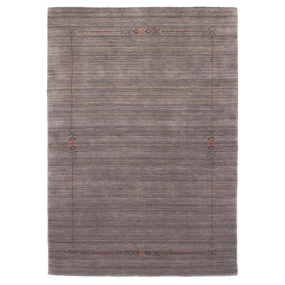 Tapis gris Kashkuli Gabbeh 4 pi 9 po x 6 pi 11 po