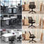 Chaise de bureau Fauteuil de bureau ergonomique en maille à hauteur réglable-1033706125