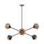 Lustre sphérique spoutnik à 6 lumières Keaz-1014675669