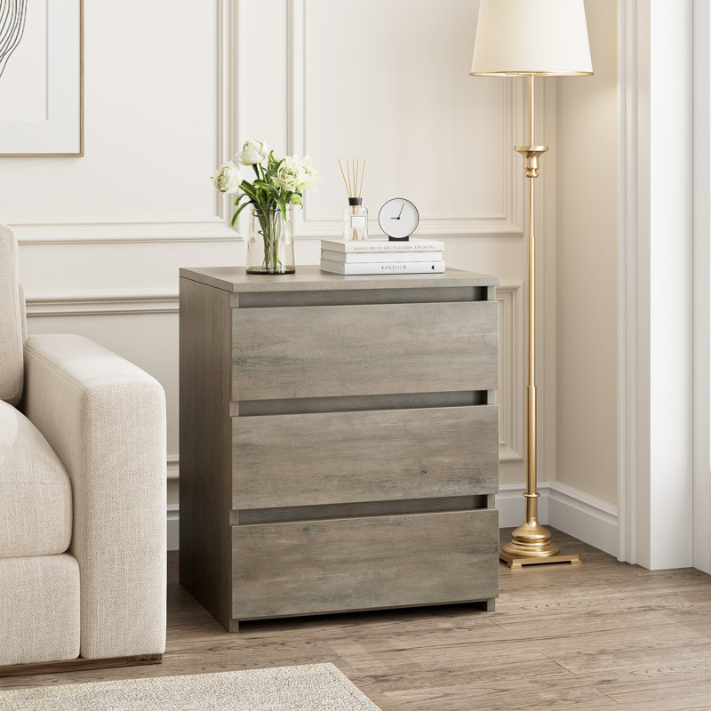 Arieyonna 17.7'' W Nightstand, Gray