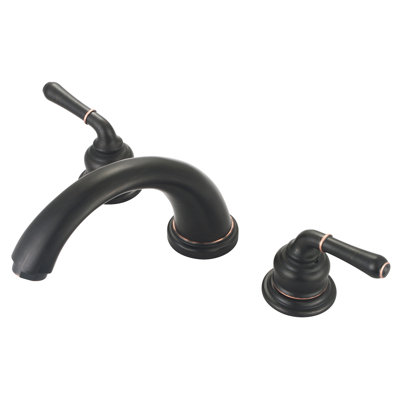 2 Handle Deck Roman Tub Faucet
