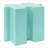 3-Piece Artistic Puzzle Table Set,Modular MGO Side Tables With Interlocking Design (2 Convex & 1 Concave), 200Lb Capacity For Indoor & Outdoor-1291778995