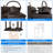 Oil Rubbed Bronze Dusk to Dawn Outdoor Wall Sconce Lanterns for House, Anti-Rust, Waterproof-374909938