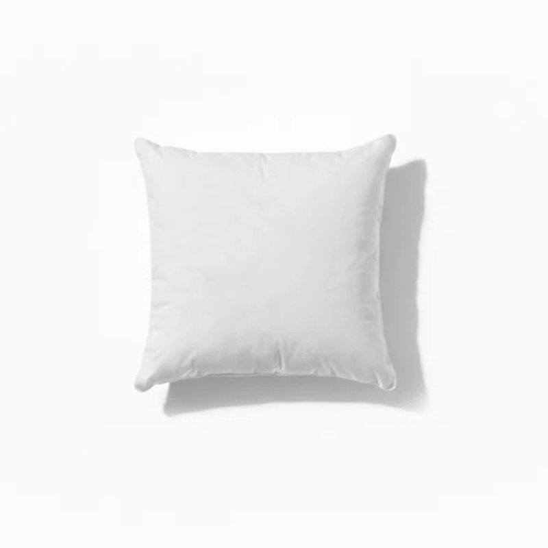 MHG Living Microfibre Square Cushion Inner Pad – Soft Hollowfibre Insert, Hypoallergenic, Plump & Supportive 26X26 - Pack Of 1/2