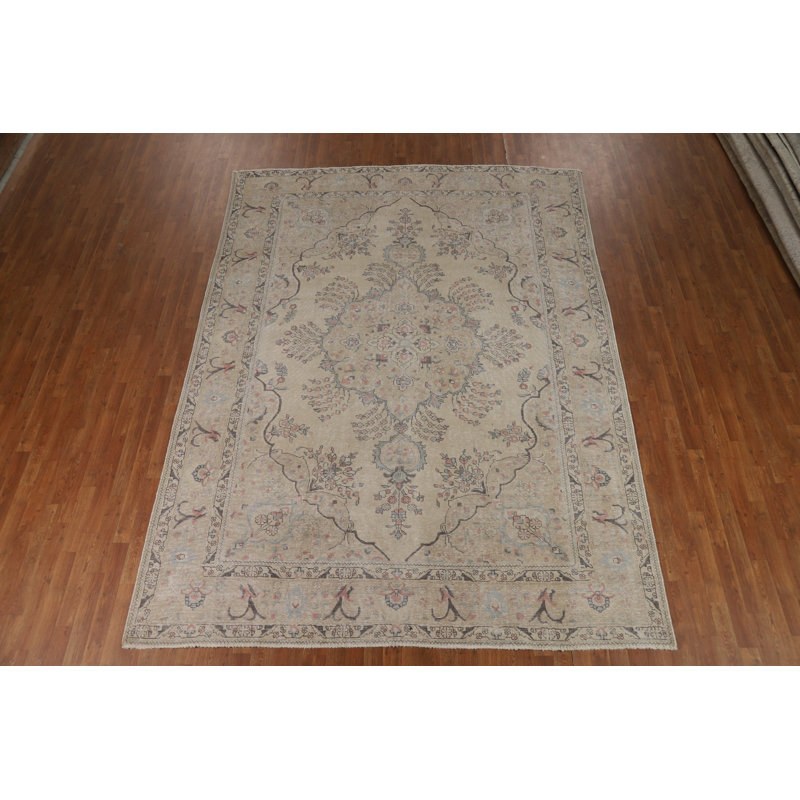 Tapis traditionnel fait à la main 8 x 11