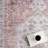 Prairie Medallion SplashGuard Machine Washable Area Rug-2015306045