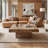 Modern Coffee Table With Stylish Texture Design-432230150
