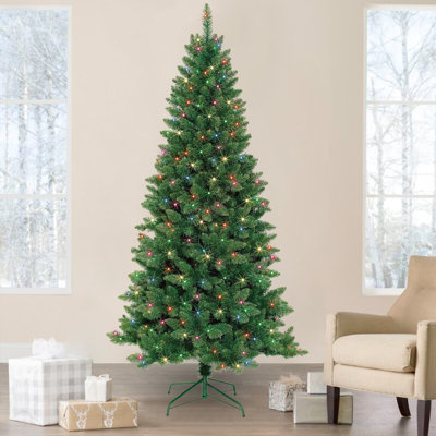 84' H Lighted Artificial Pine Christmas Tree