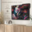 Portrait de femme Edgy, reproduction sur toile-100689766