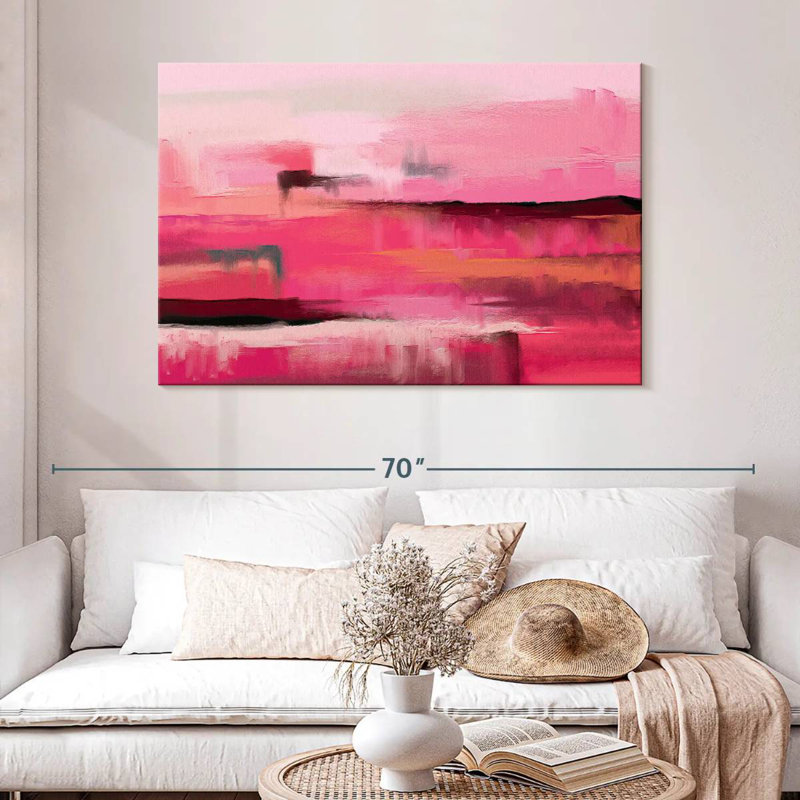 Avery Pink Canyon Abstract