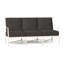 Monaco 74.5" Wide Outdoor Patio Sofa with Cushions-93663393-70040645-70040642