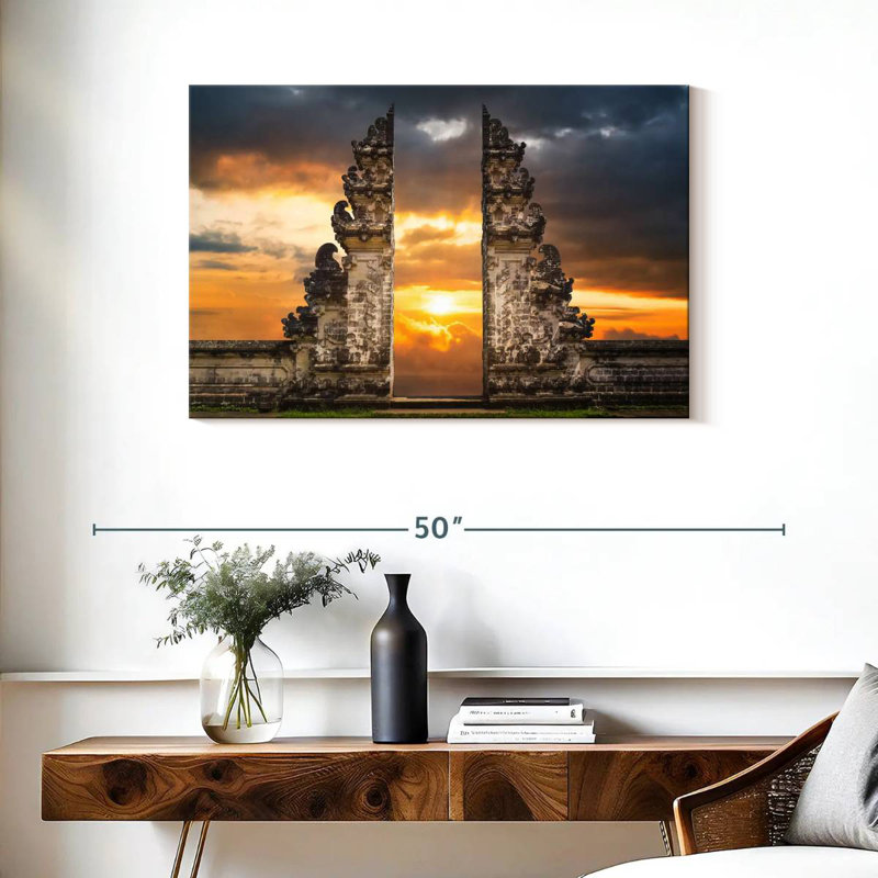 Lempuyang Split Gateway, 24" H x 36" W