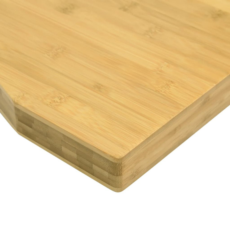 Solid Wood Table Top, 1.6" H x 43.3" W x 23.6" D