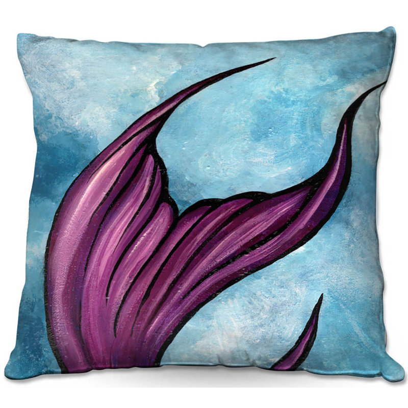 Reversible Throw Pillow, 16" x 16"