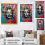 Personnage rétro Pop Art III sur toile-1755680858