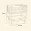 Berceau de luxe convertible 3-en-1 Storkcraft Santorini-113450811