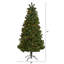 Lighted Artificial Spruce Christmas Tree-1080281908