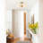 Jaquith Glass Semi Flush Mount