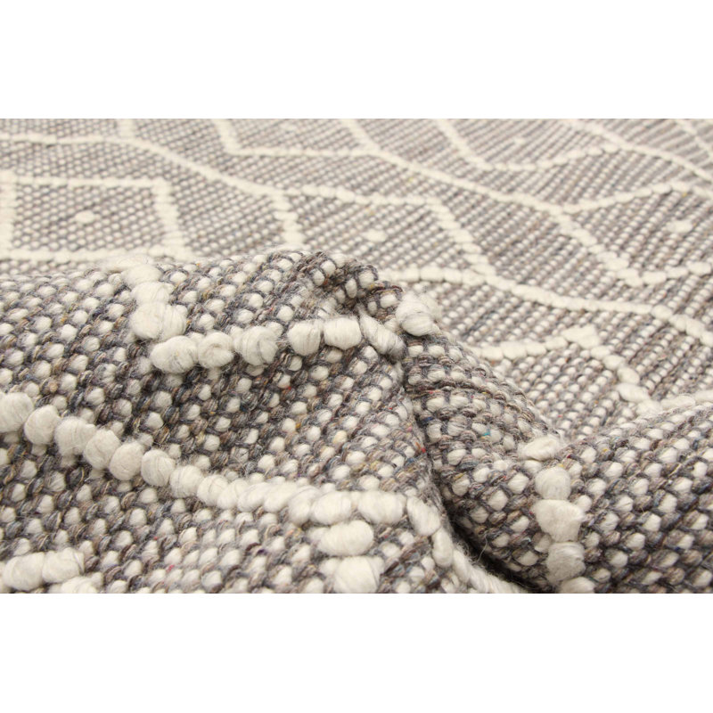 Delci Performance Hand Braided Wool Rug
