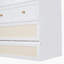 Lit escamotable double avec grands tiroirs, blanc-2096511403