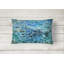 Coussin lombaire à crevettes sous l'eau
