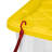 Sterilite Industrial Storage Box with Carrying Handles, 27 Gal, Yellow, 12 Pack