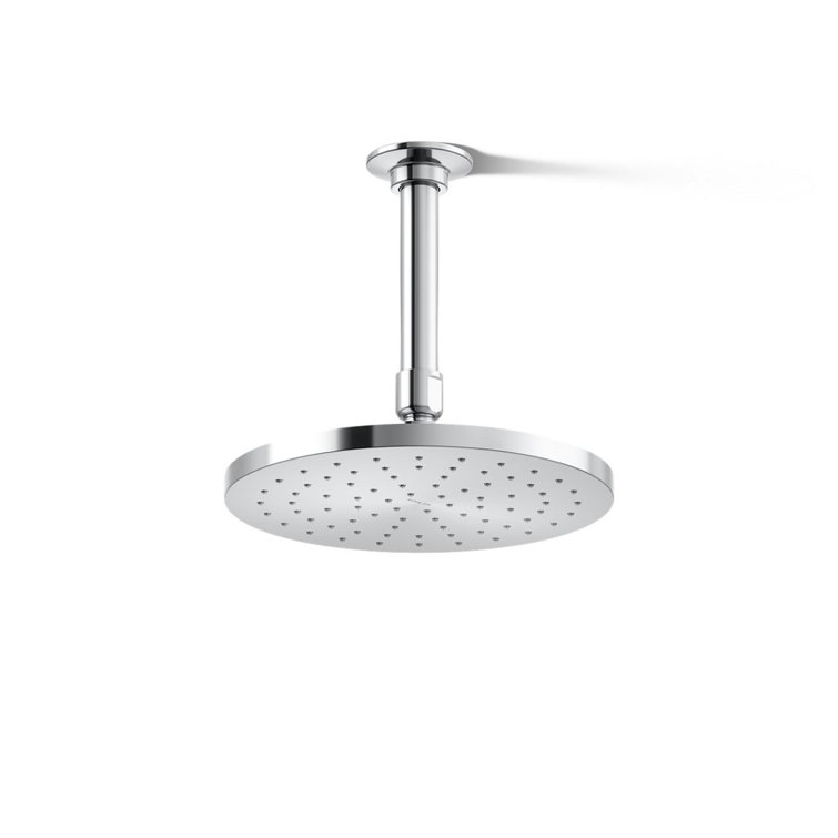 Contemporary 8" Round Rainhead, 1.75 GPM