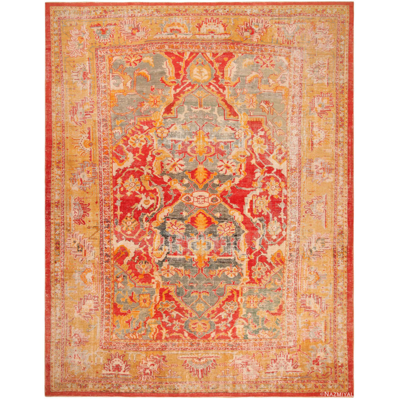 One-of-a-Kind Rectangle 12'2" X 16'2" Hand Knotted Area Rug