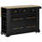 Kitchen Island With 6 Drawers, Pull Out Trash Can Storage, Rolling Kitchen Island On 5 Wheels With Drop Leaf, Power Outlet, 5 Open Side Racks-191099073