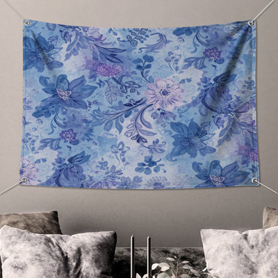 Tapisserie murale «Blue»