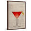 Watermelon Martini par Eyre Tarney - Reproduction d'art graphique sur papier encadré-21849274