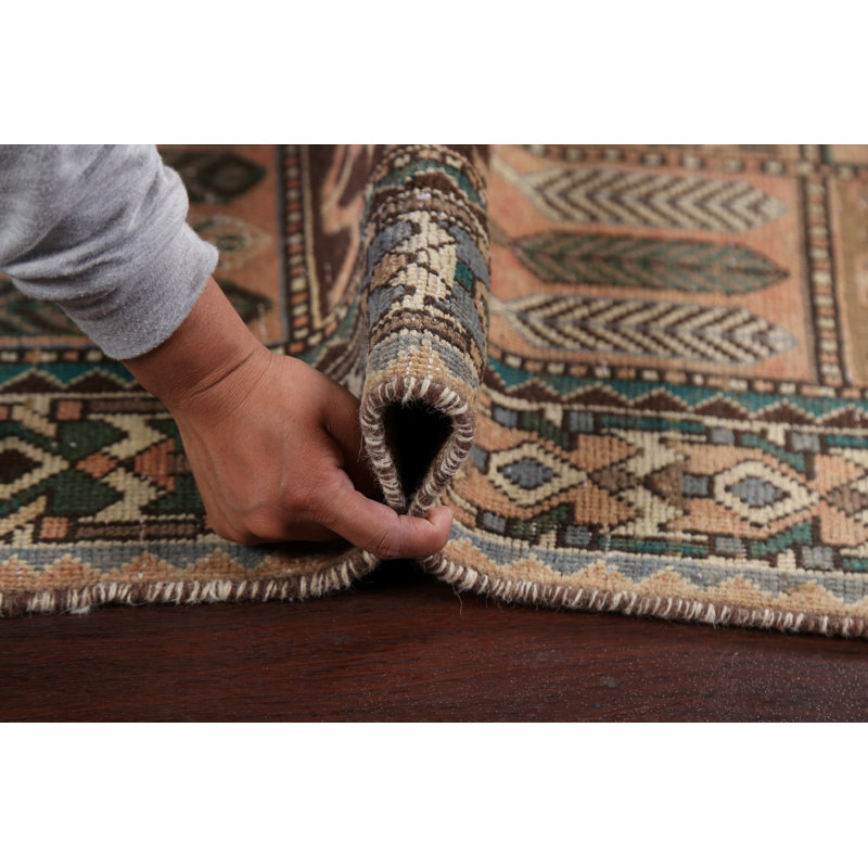 Tapis rétro noué à la main 5 x 9 Nikolin