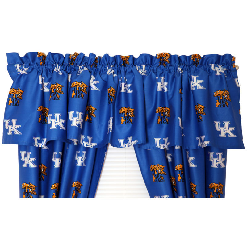 NCAA Tailored Window Valance