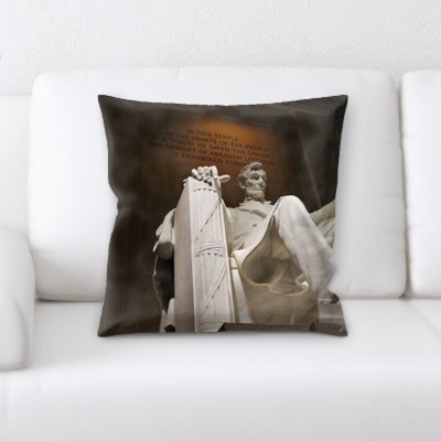 Microsuede Reversible Throw Pillow