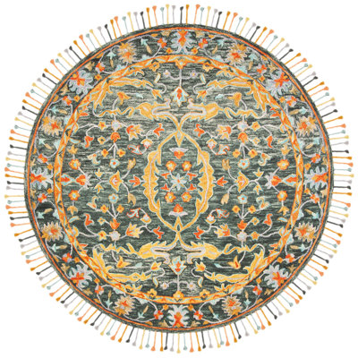 Vahakn Hand Tufted Wool Oriental Rug