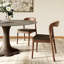 Piédestal rond en bois massif gris fritté Farmhouse (1 table, 4 chaises, 1 table, 6 chaises)-208276190-208276186