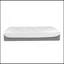 13 po Matelas moelleux en mousse viscoélastique gélifiée très grand, technologie de refroidissement, matelas de lit à surpression dans une boîte, blanc