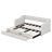 Upholstered Daybed With Two Drawers-1646944610