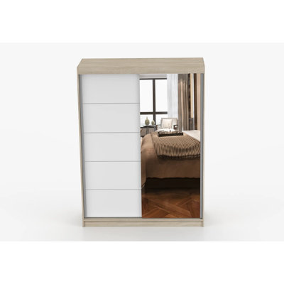 Tefanes 2 Door Laminate Wardrobe