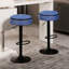 Deux tabourets de bar ronds de rangement deux pièces, tabouret de bar réglable en hauteur, tabouret de bar pivotant avec structure en métal, tabouret de bar moderne pour la maison-349209194