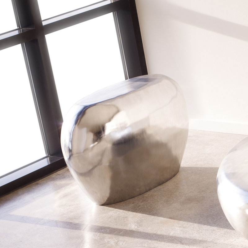 River Stone End Table