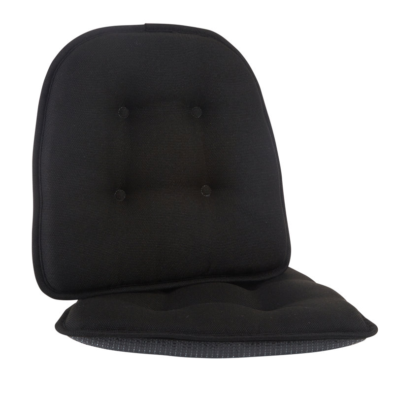 Coussin de siège antidérapant capitonné Azilal, Minuit