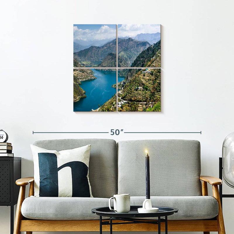 Alvord, Himalaya, lac Tehri, H 26 po x l 26 po