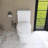 12 Inch One Piece 1.28 GPF Single Flush Elongated Toilet In White Seat Included